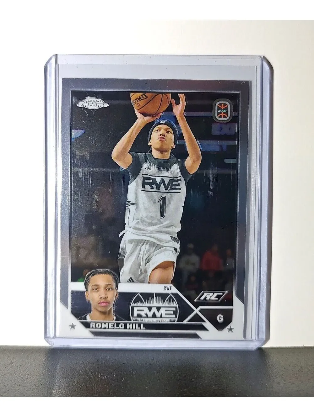 Romelo Hill Rookie Card 2023-24 Topps Chrome Overtime #53 RWE